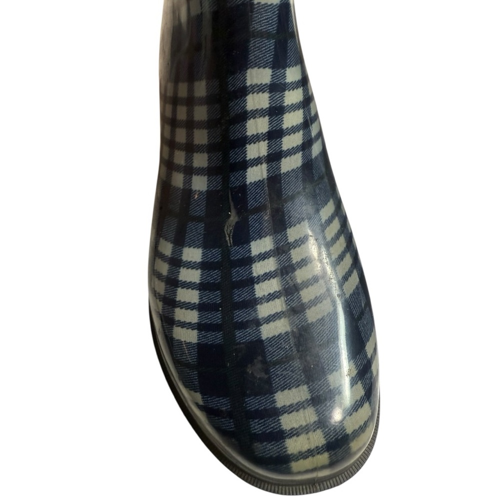 Dallas Cowboys Plaid Rain Boots Size Medium (Women's 7/8) - Picture 9 of 11